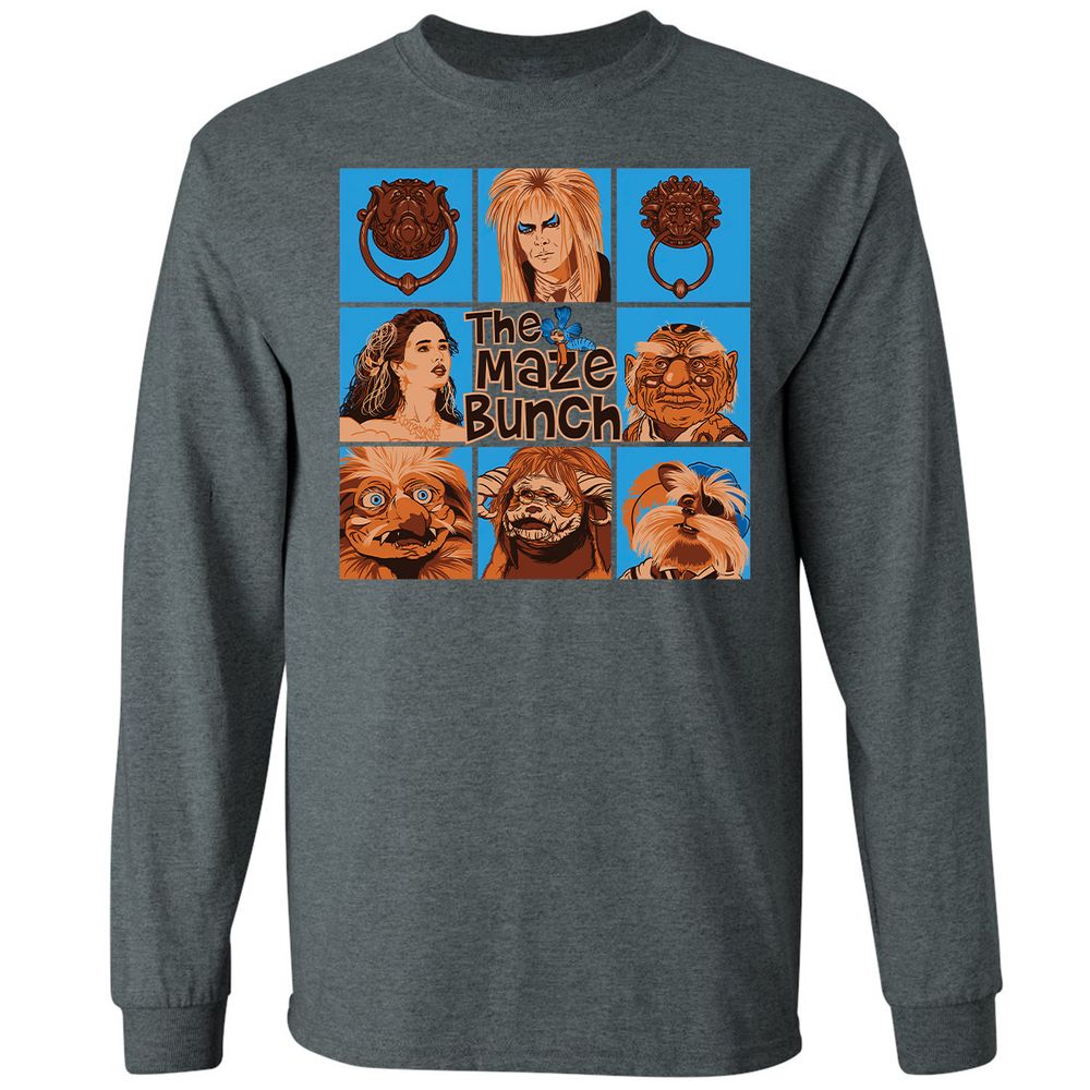 Long Sleeve T-Shirt - ZJTCVZF5 - Dark Heather - 15