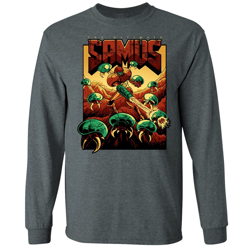 Long Sleeve T-Shirt - 9UVMT8LF - Dark Heather - 15