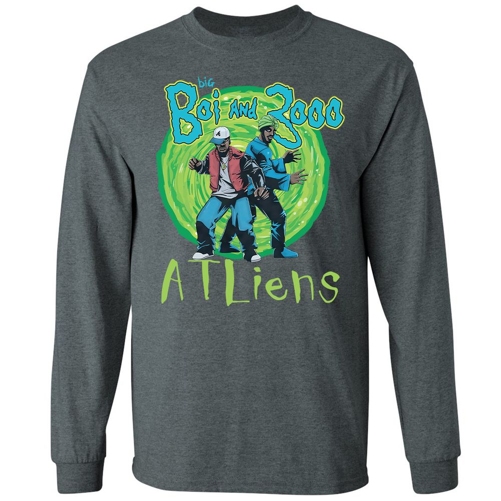 Long Sleeve T-Shirt - 7YUSP98T - Dark Heather - 15