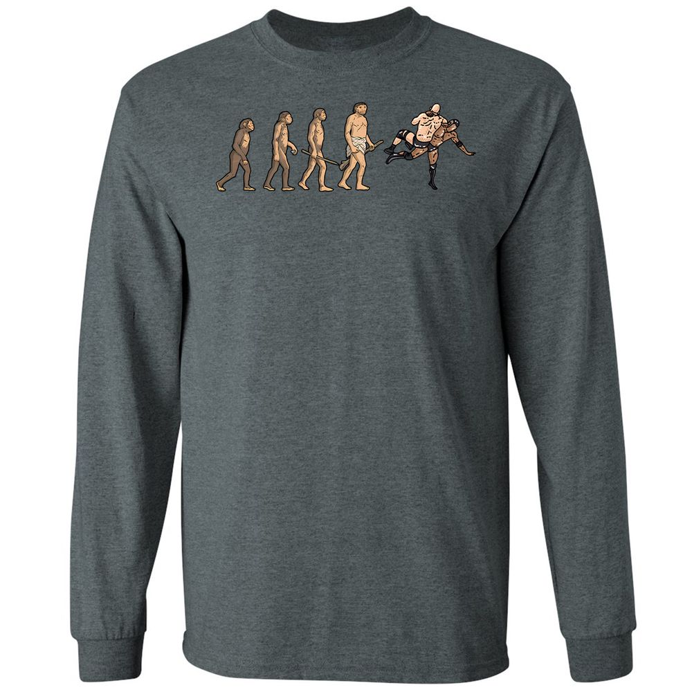 Long Sleeve T-Shirt - WLFL6J6S - Dark Heather - 15