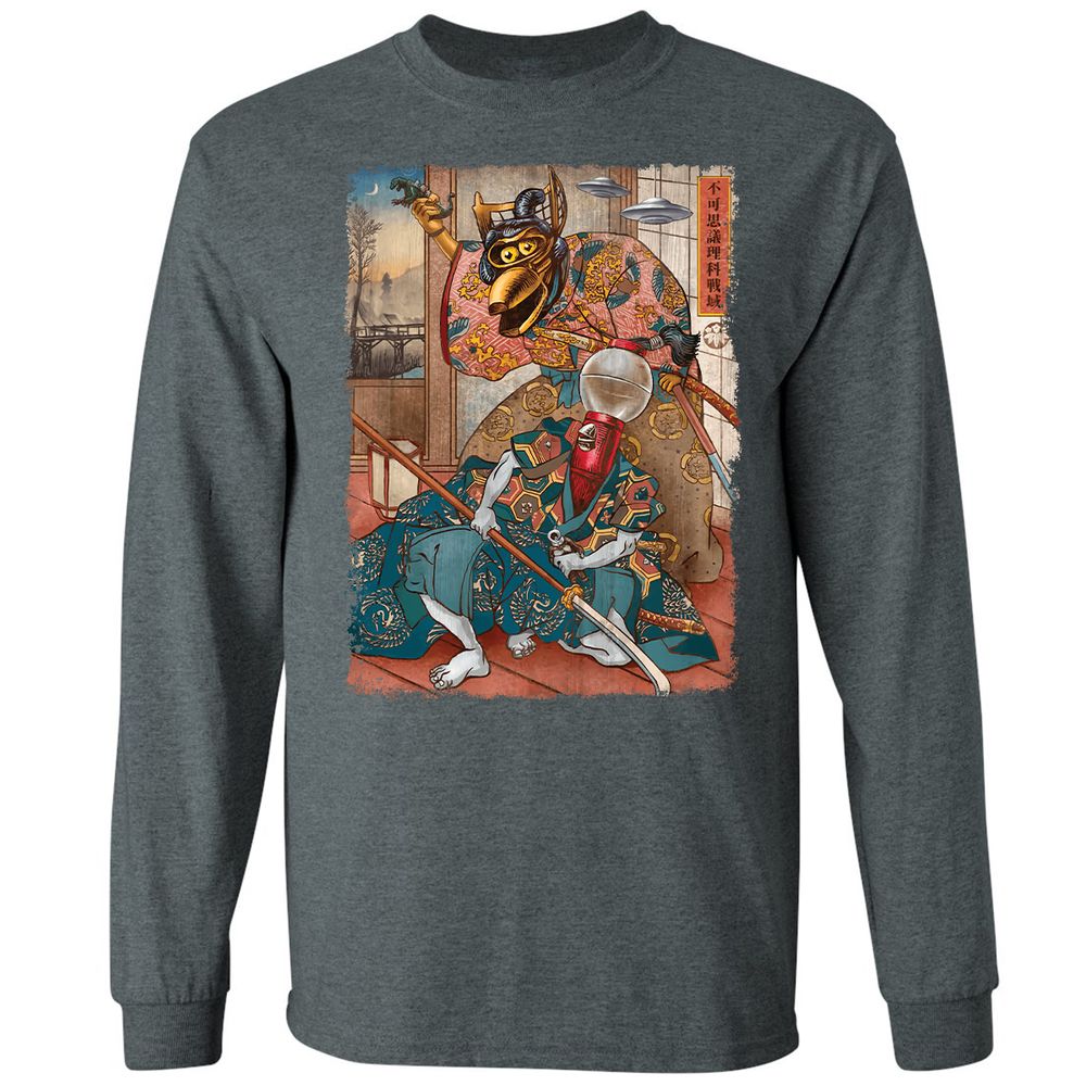 Long Sleeve T-Shirt - W7SU561S - Dark Heather - 15