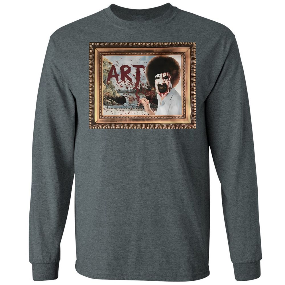 Long Sleeve T-Shirt - AERW6B58 - Dark Heather - 15