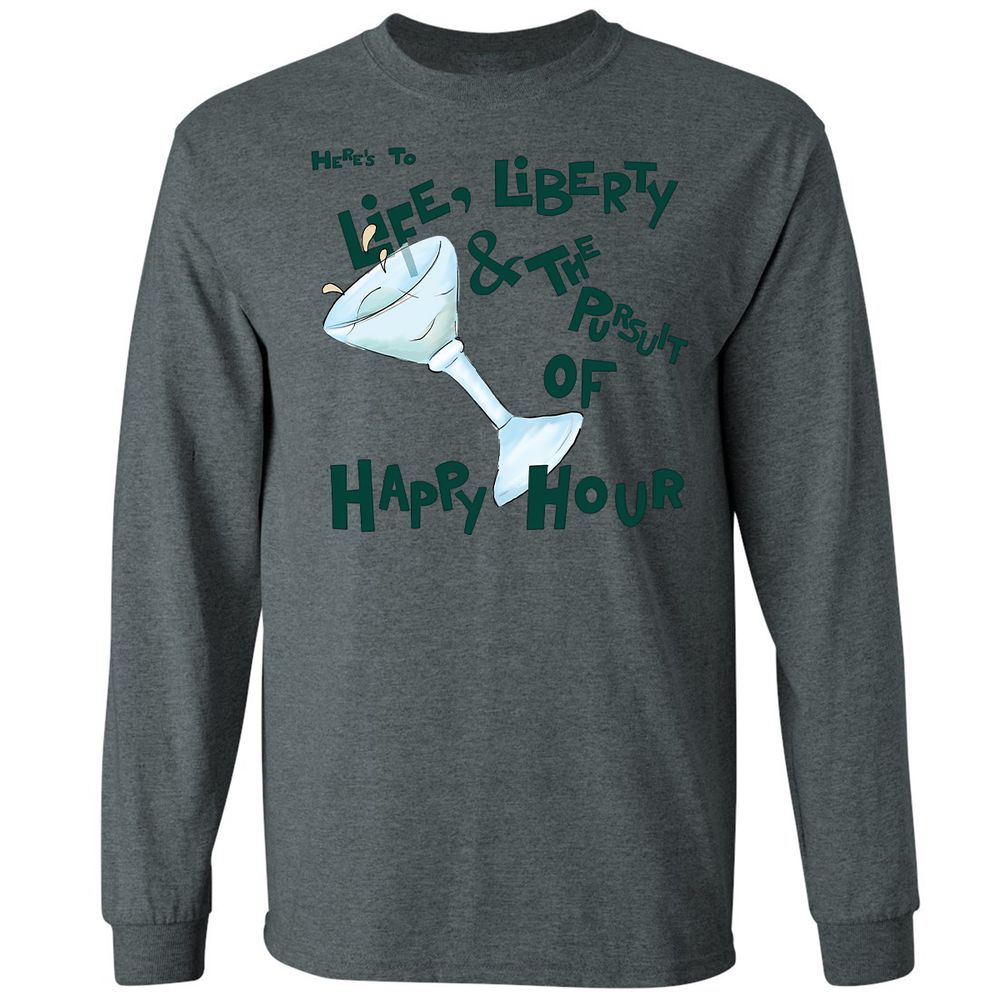 Long Sleeve T-Shirt - U6UN2NH2 - Dark Heather - 15