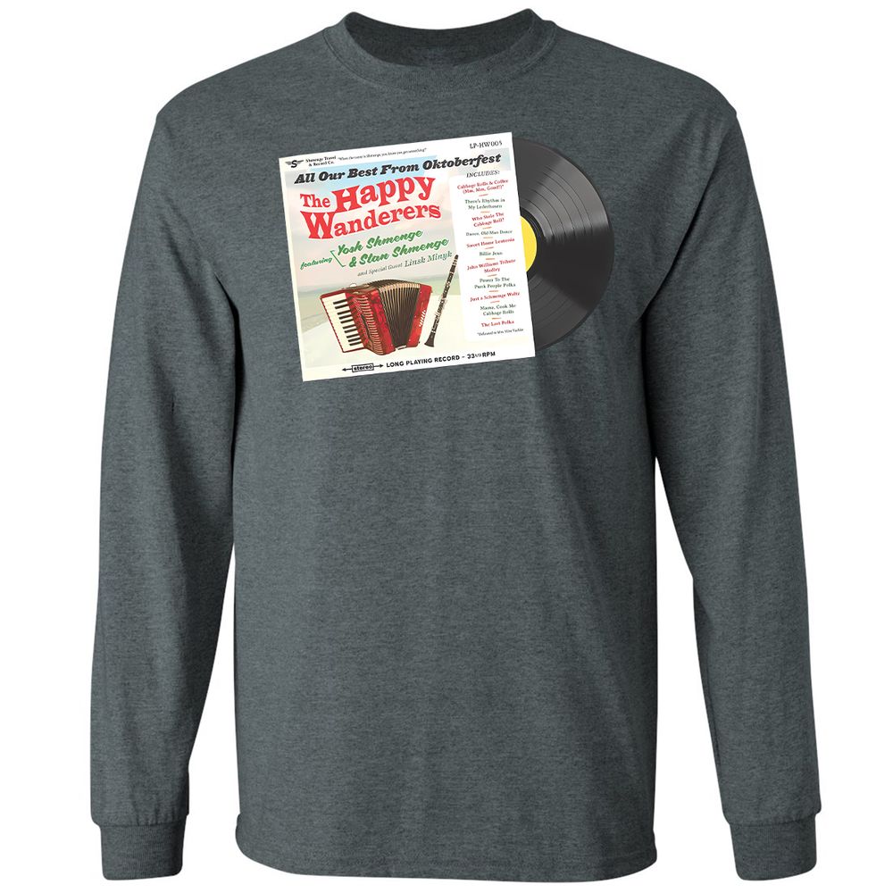 Long Sleeve T-Shirt - N1QFJNW2 - Dark Heather - 15