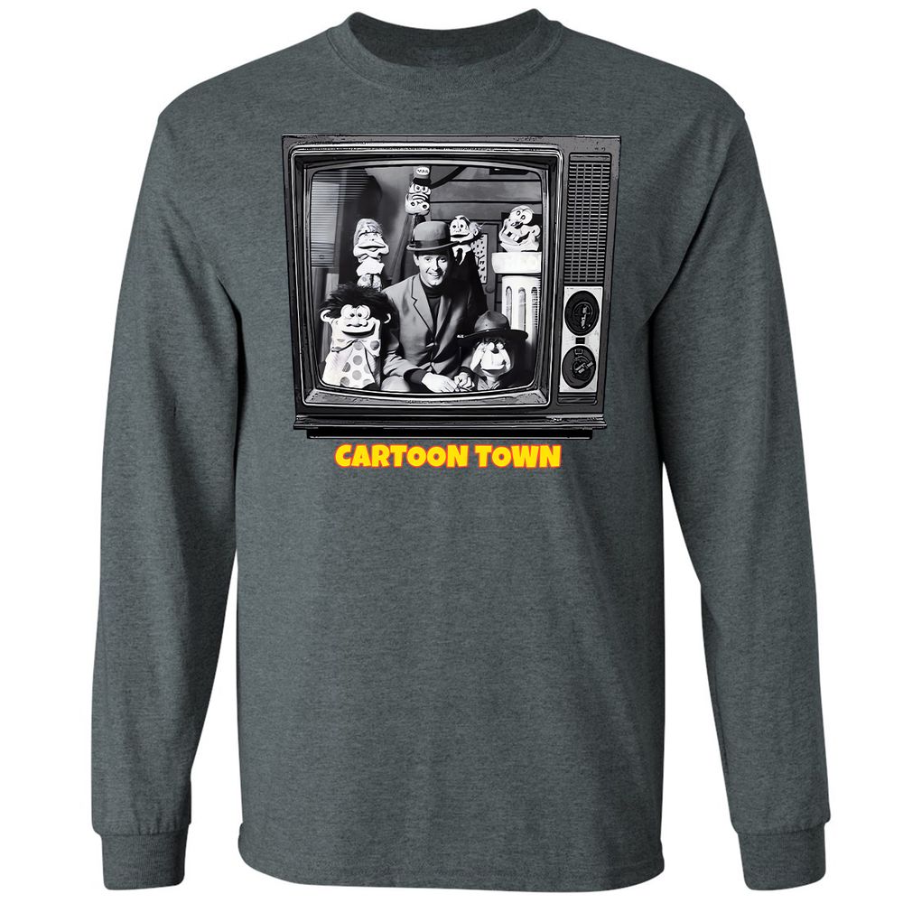 Cartoon Town - Dark Heather - 15
