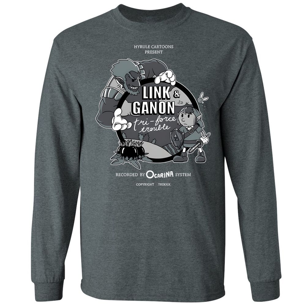 Long Sleeve T-Shirt - FDL9J2FV - Dark Heather - 15