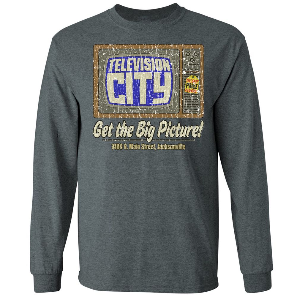 Long Sleeve T-Shirt - CU5LVM71 - Dark Heather - 15