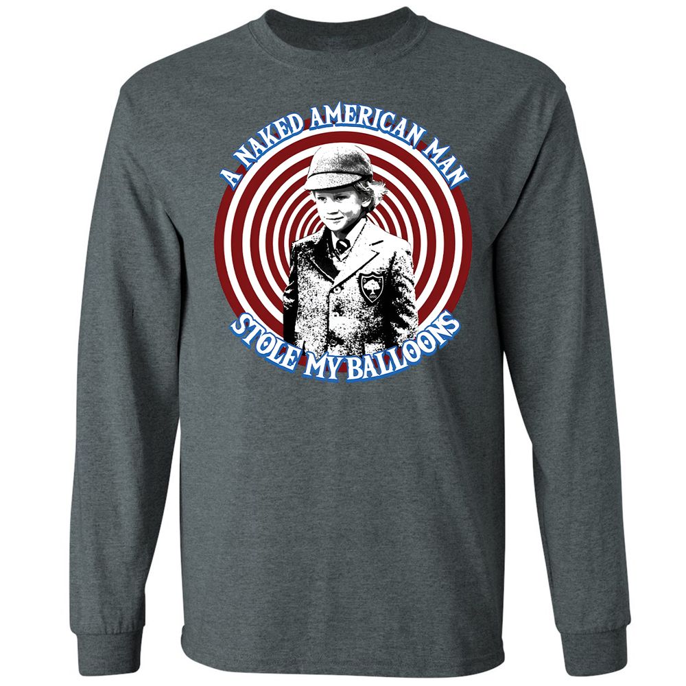 Long Sleeve T-Shirt - UBC7D3QC - Dark Heather - 15