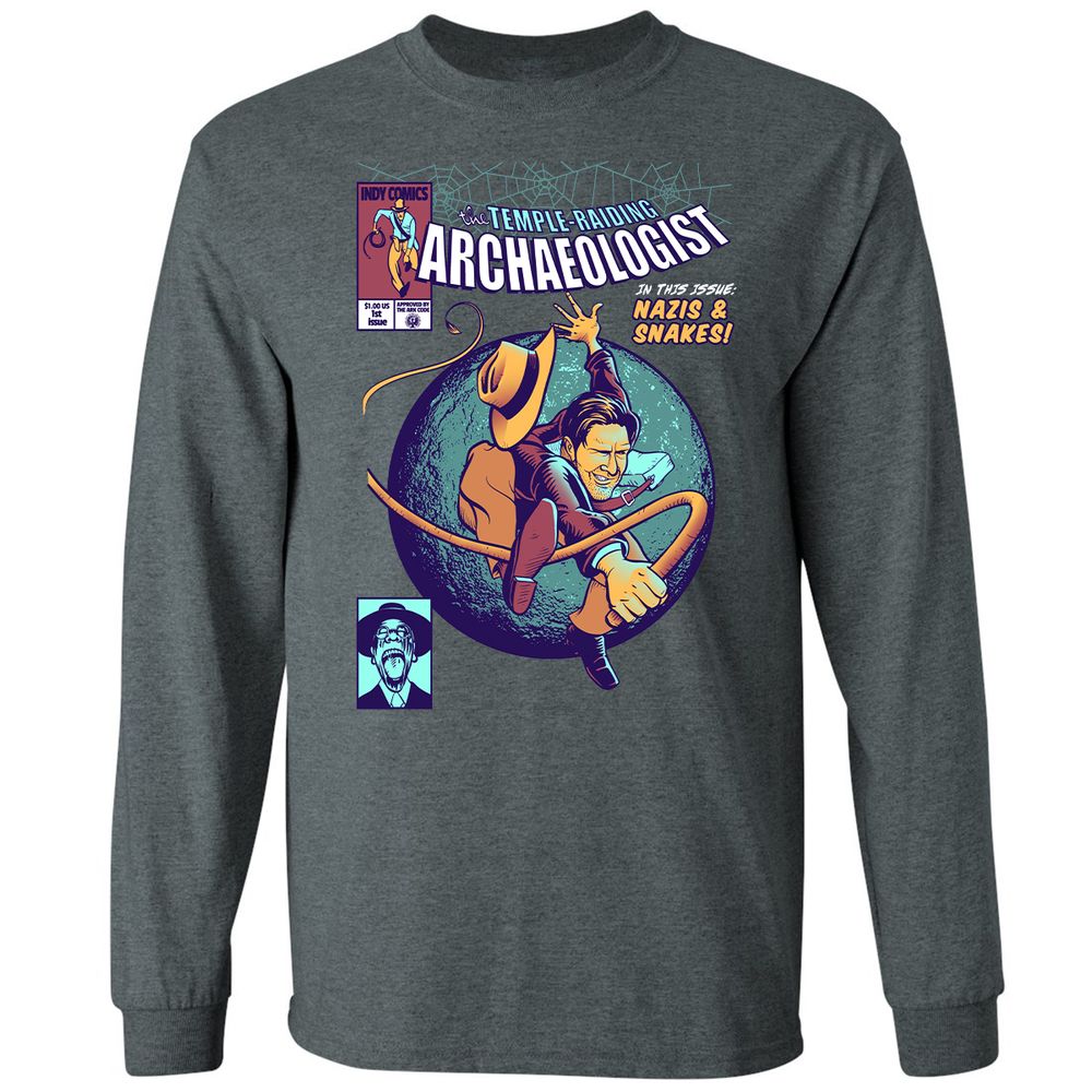 Long Sleeve T-Shirt - JULSNYNF - Dark Heather - 15