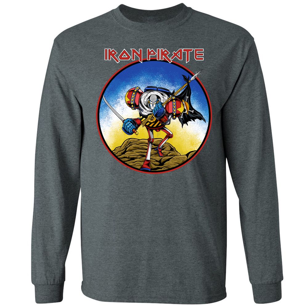 Long Sleeve T-Shirt - 116XZB5J - Dark Heather - 15