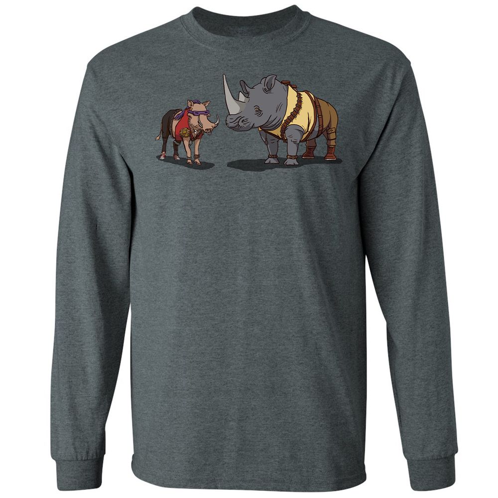 Long Sleeve T-Shirt - GQKUC1VG - Dark Heather - 15