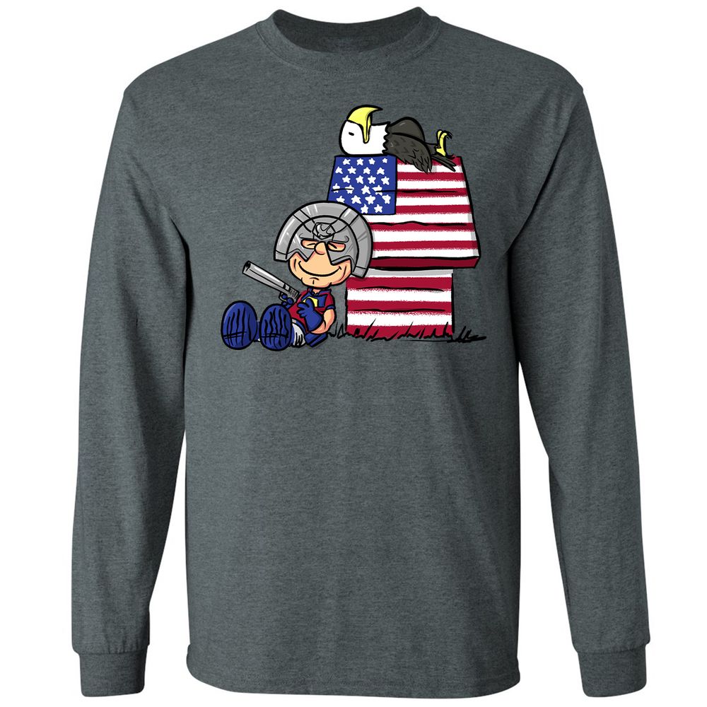 Long Sleeve T-Shirt - QGSTDN7A - Dark Heather - 15