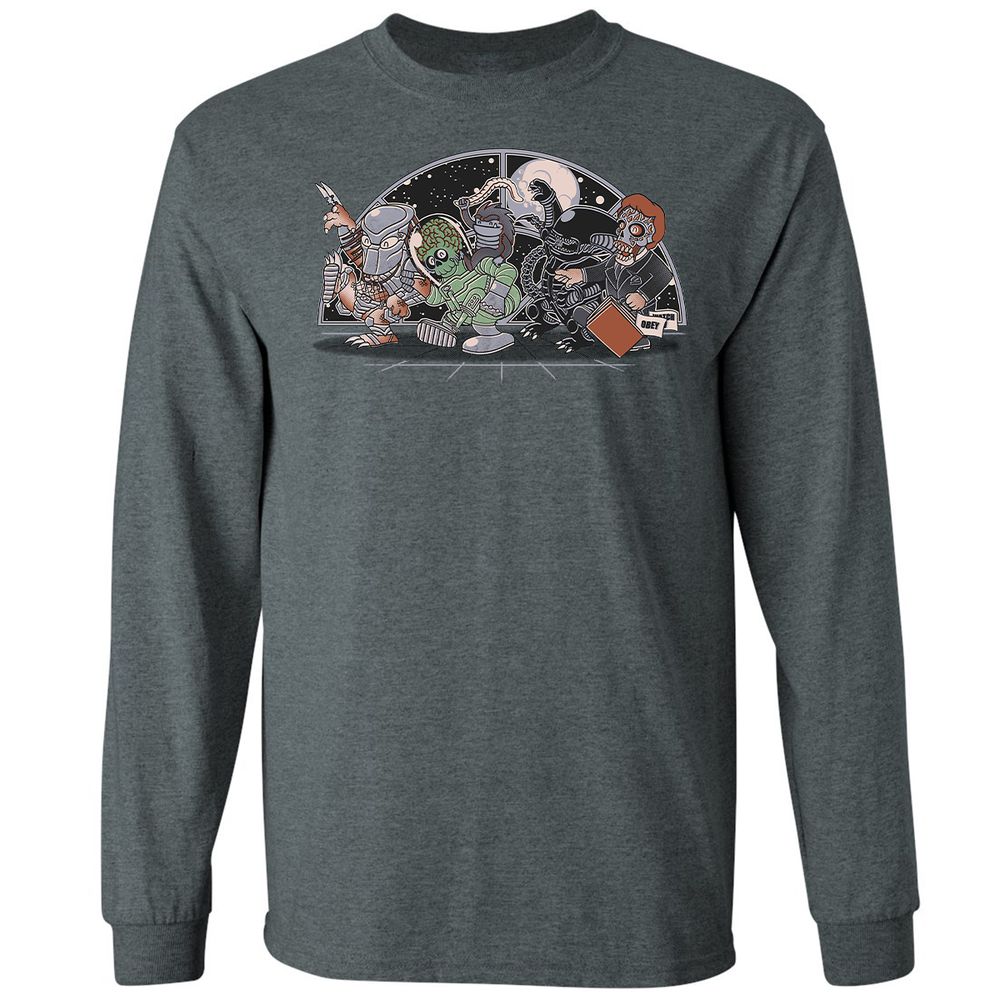 Long Sleeve T-Shirt - AT3YRKNA - Dark Heather - 15
