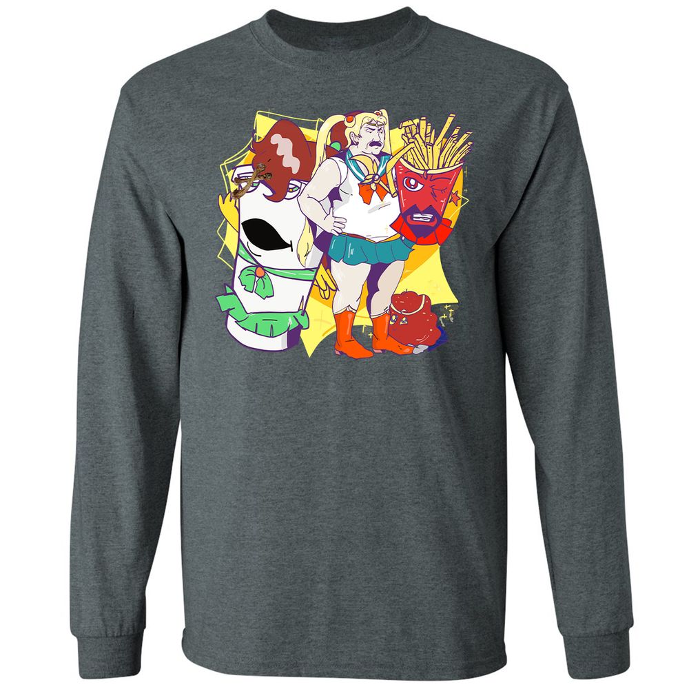 Long Sleeve T-Shirt - R7PDLHEU - Dark Heather - 15