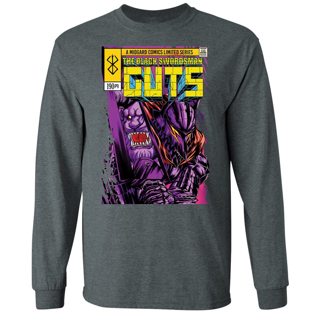 Long Sleeve T-Shirt - Y1GHFHZ2 - Dark Heather - 15
