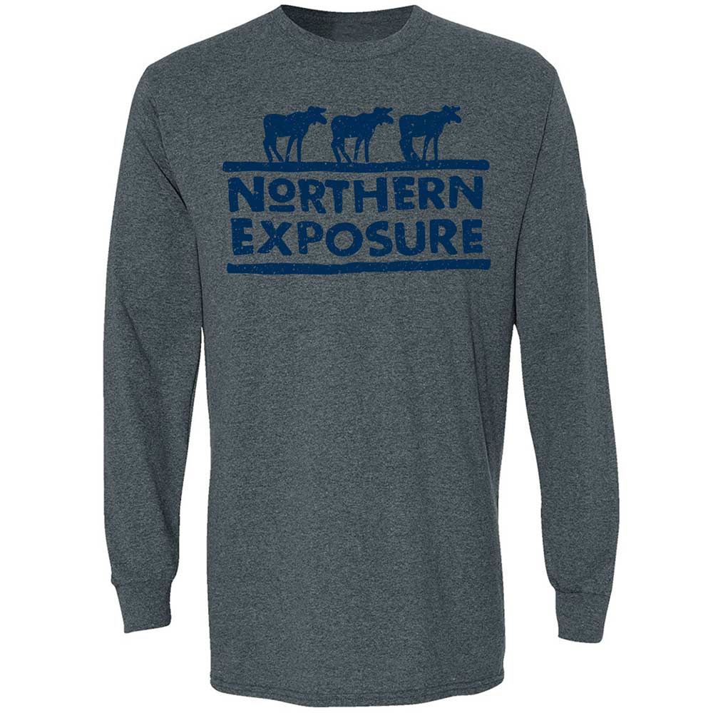 Long Sleeve T-Shirt - 8ST8V4GZ - Dark Heather - 15