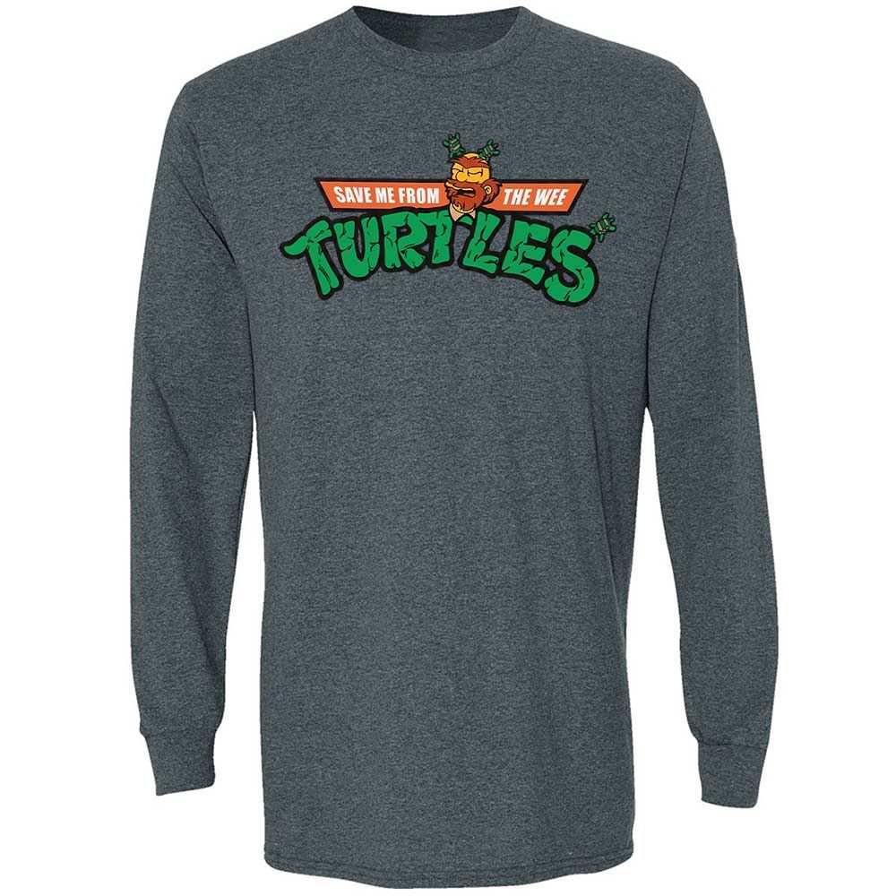 Save Me From The Wee Turtles - Dark Heather - 15