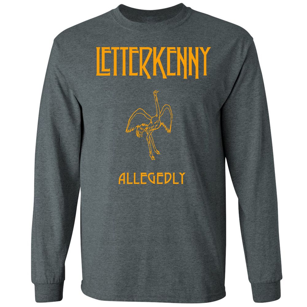 Long Sleeve T-Shirt - 9A6868TM - Dark Heather - 15