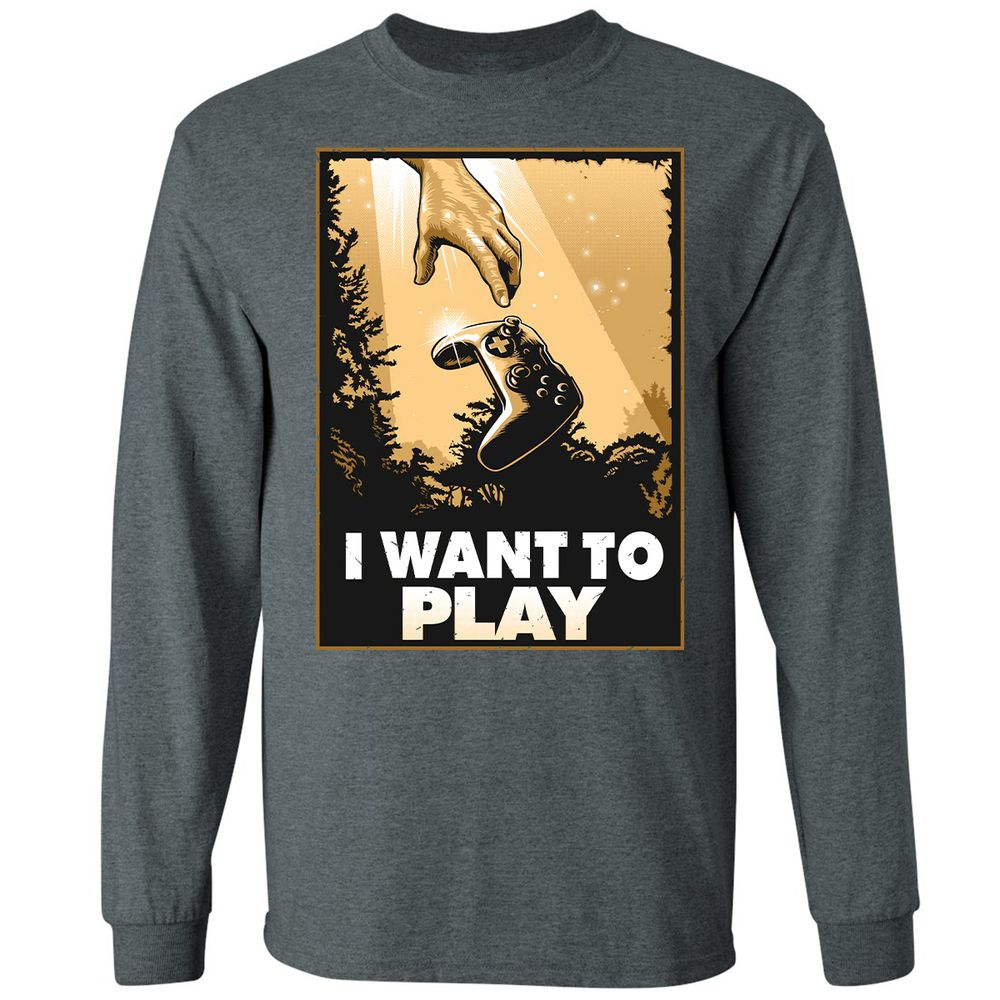 Long Sleeve T-Shirt - 3ETH3SHF - Dark Heather - 15