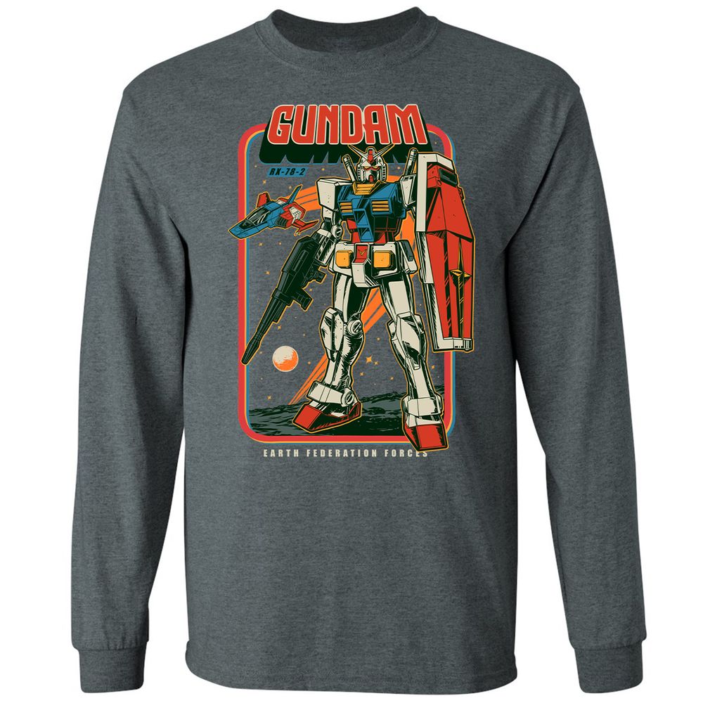 Long Sleeve T-Shirt - 2GY5JSMD - Dark Heather - 15