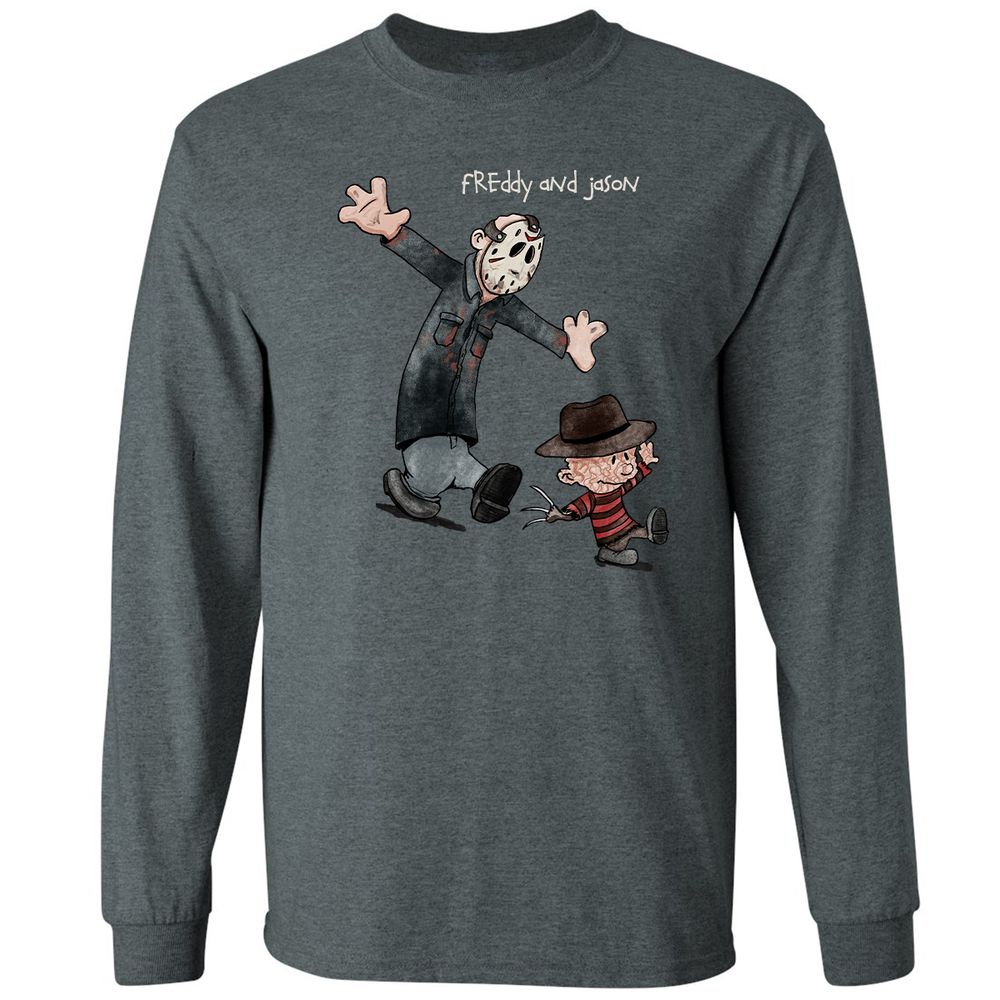 Long Sleeve T-Shirt - B6T3XTSK - Dark Heather - 15