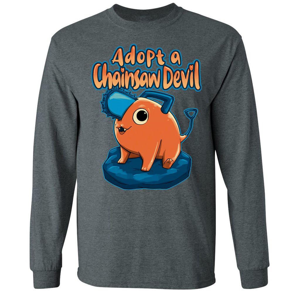 Long Sleeve T-Shirt - EW5YDDML - Dark Heather - 15