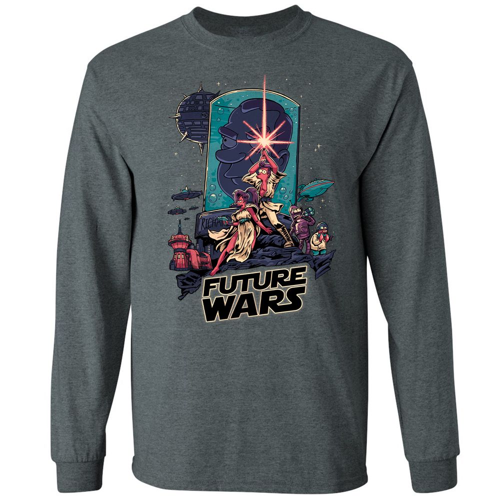 Long Sleeve T-Shirt - VA1EFT6J - Dark Heather - 15