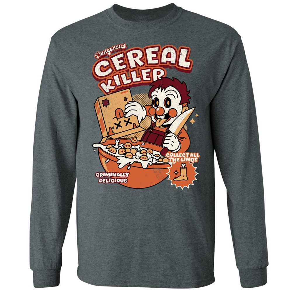 Long Sleeve T-Shirt - XQZASC3Z - Dark Heather - 15