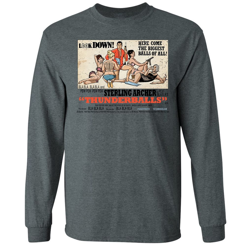 Long Sleeve T-Shirt - MT4PMULU - Dark Heather - 15