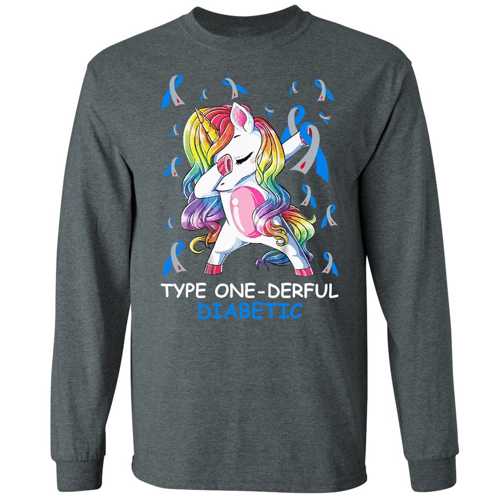Long Sleeve T-Shirt - 61HHCST7 - Dark Heather - 15