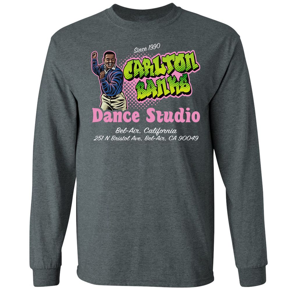 Long Sleeve T-Shirt - SA8RHNPQ - Dark Heather - 15