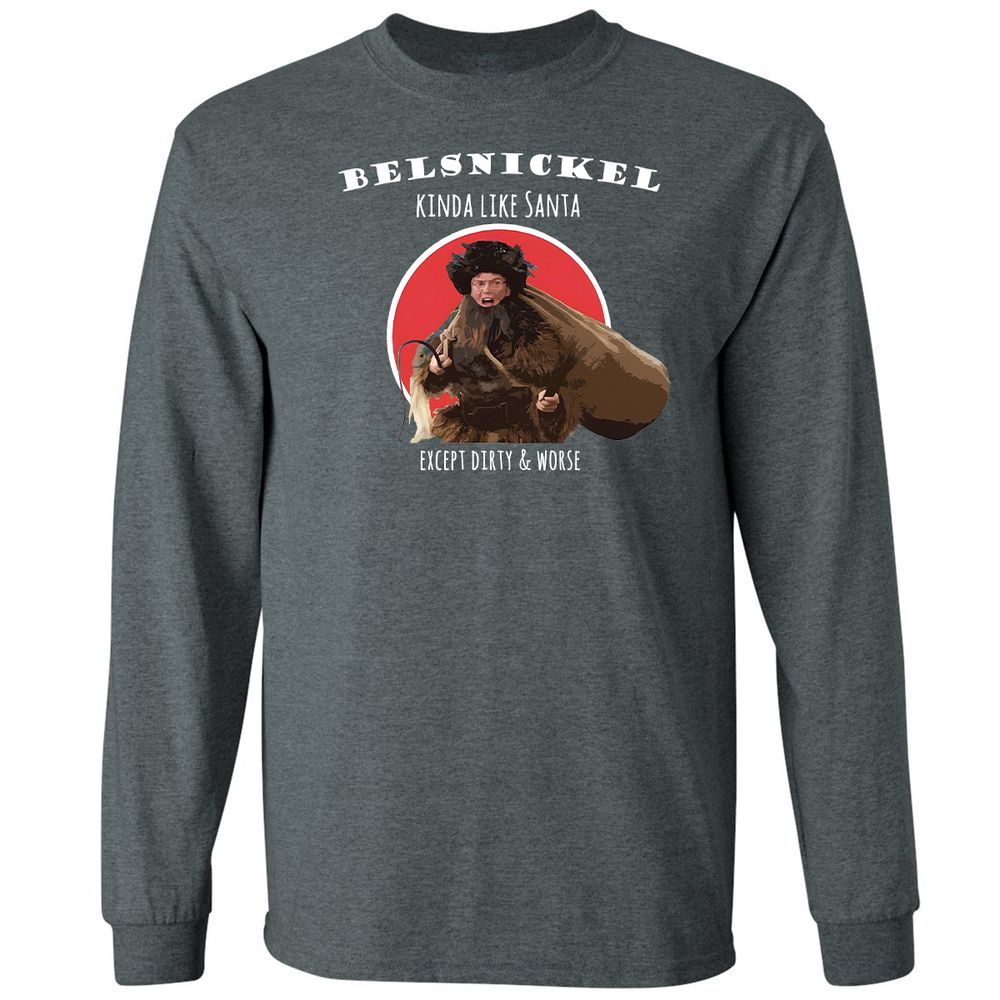 Long Sleeve T-Shirt - ZGZZLW8N - Dark Heather - 15