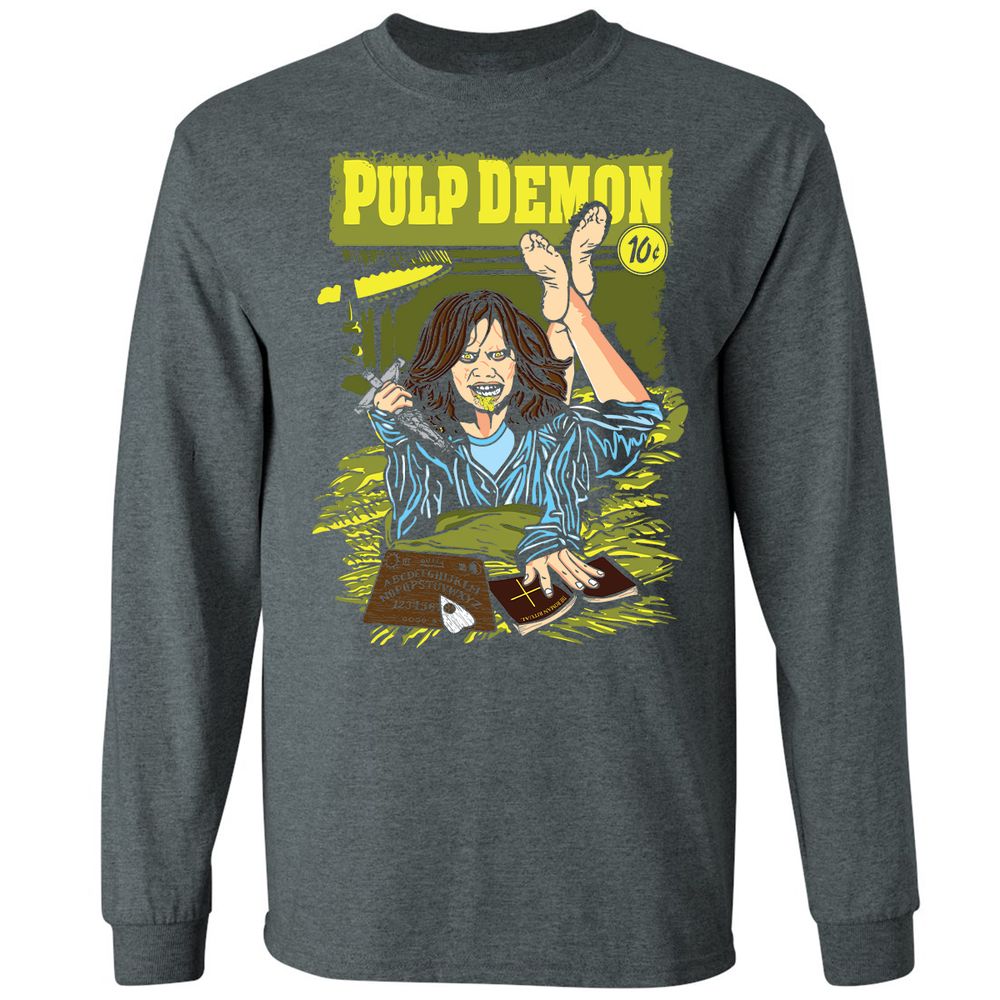 Long Sleeve T-Shirt - TYVTEAJC - Dark Heather - 15