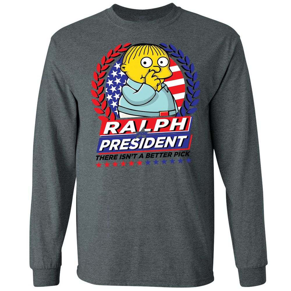 Long Sleeve T-Shirt - H8VUZ4SJ - Dark Heather - 15
