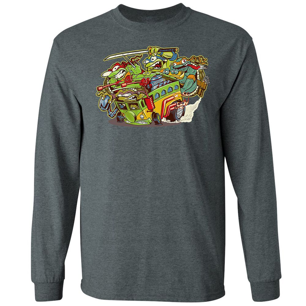 Long Sleeve T-Shirt - Y9TH2G6Z - Dark Heather - 15