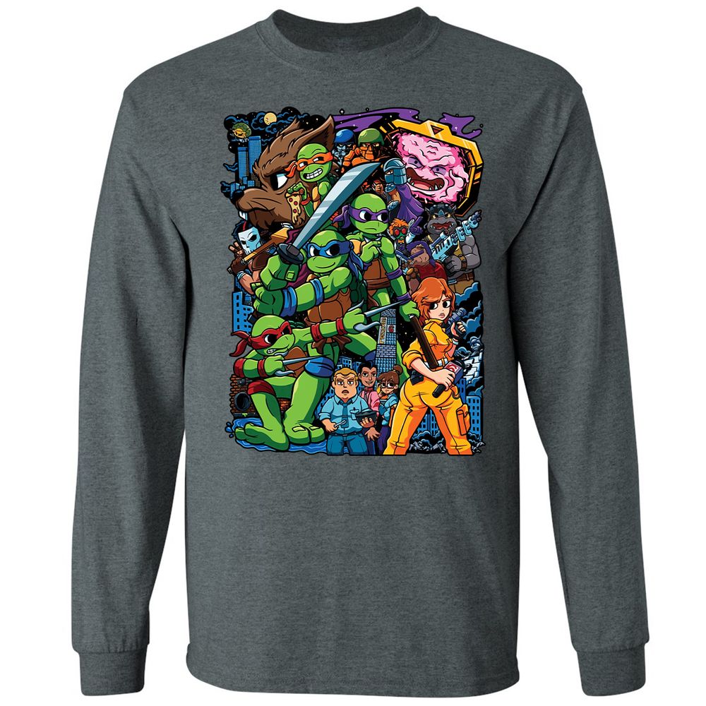 Long Sleeve T-Shirt - 213VCH8N - Dark Heather - 15