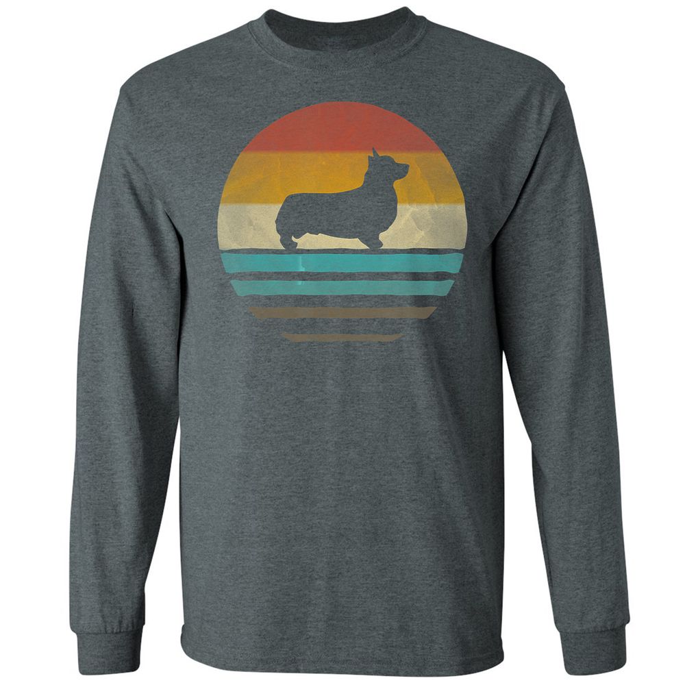 Long Sleeve T-Shirt - MEN9D6YH - Dark Heather - 15