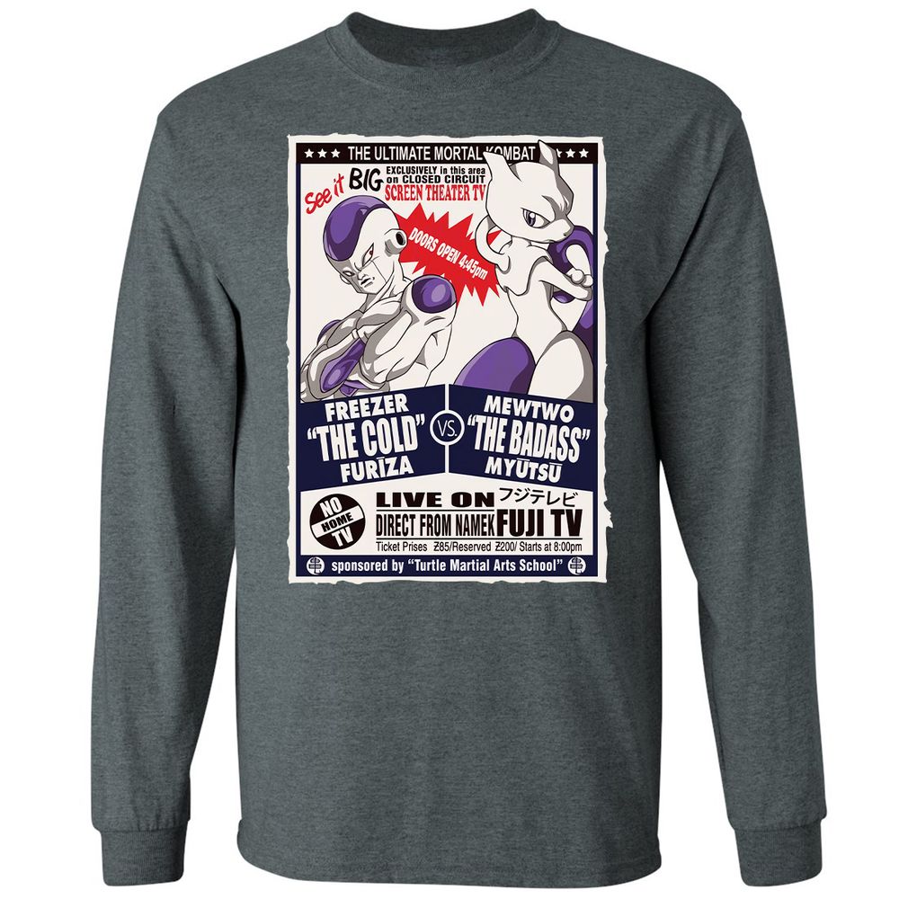 Long Sleeve T-Shirt - YSEKVUSK - Dark Heather - 15
