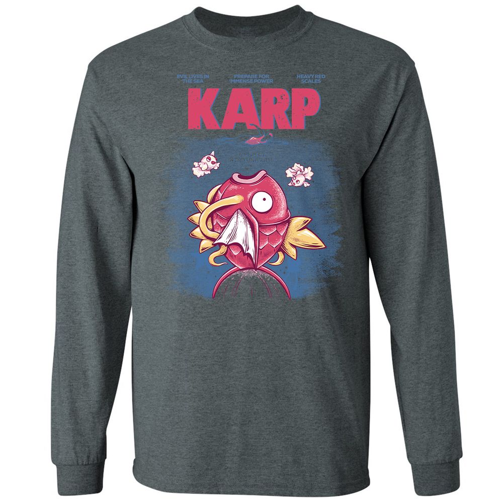 Long Sleeve T-Shirt - N3MBVF2K - Dark Heather - 15