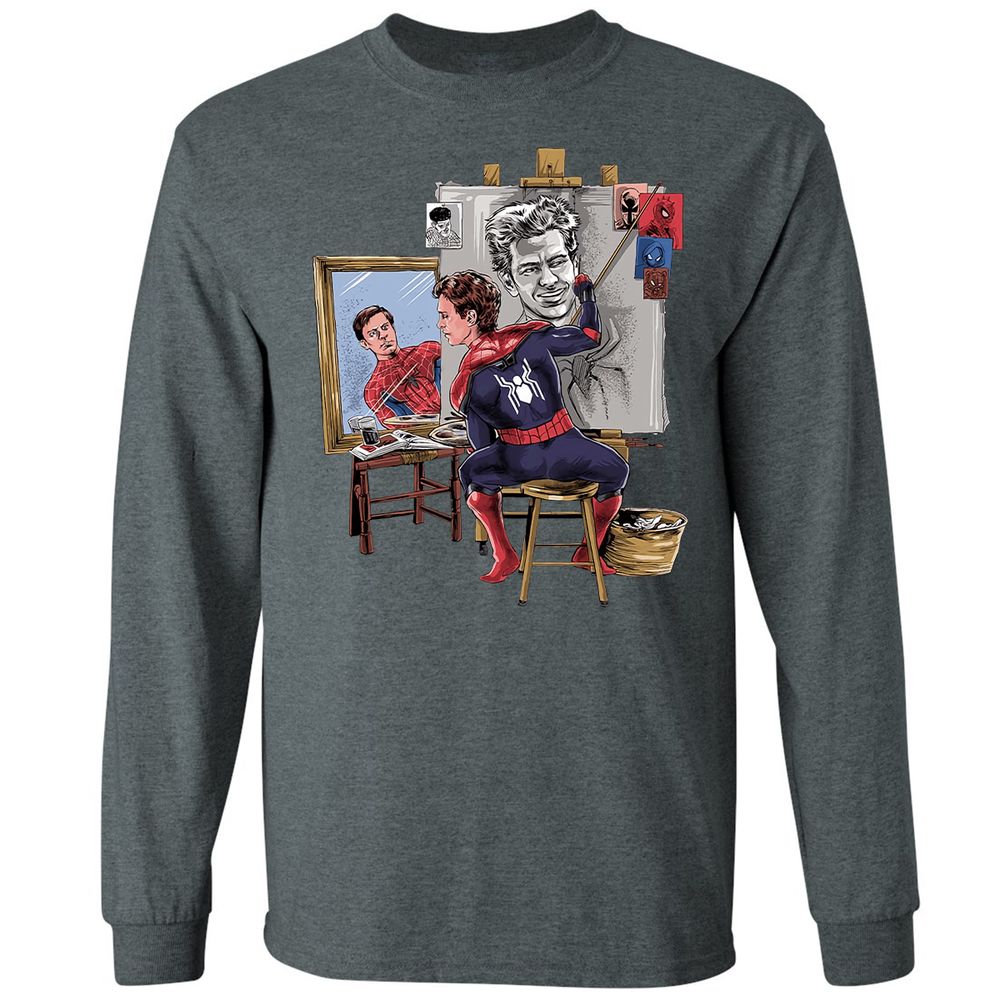 Long Sleeve T-Shirt - P34QQ68W - Dark Heather - 15