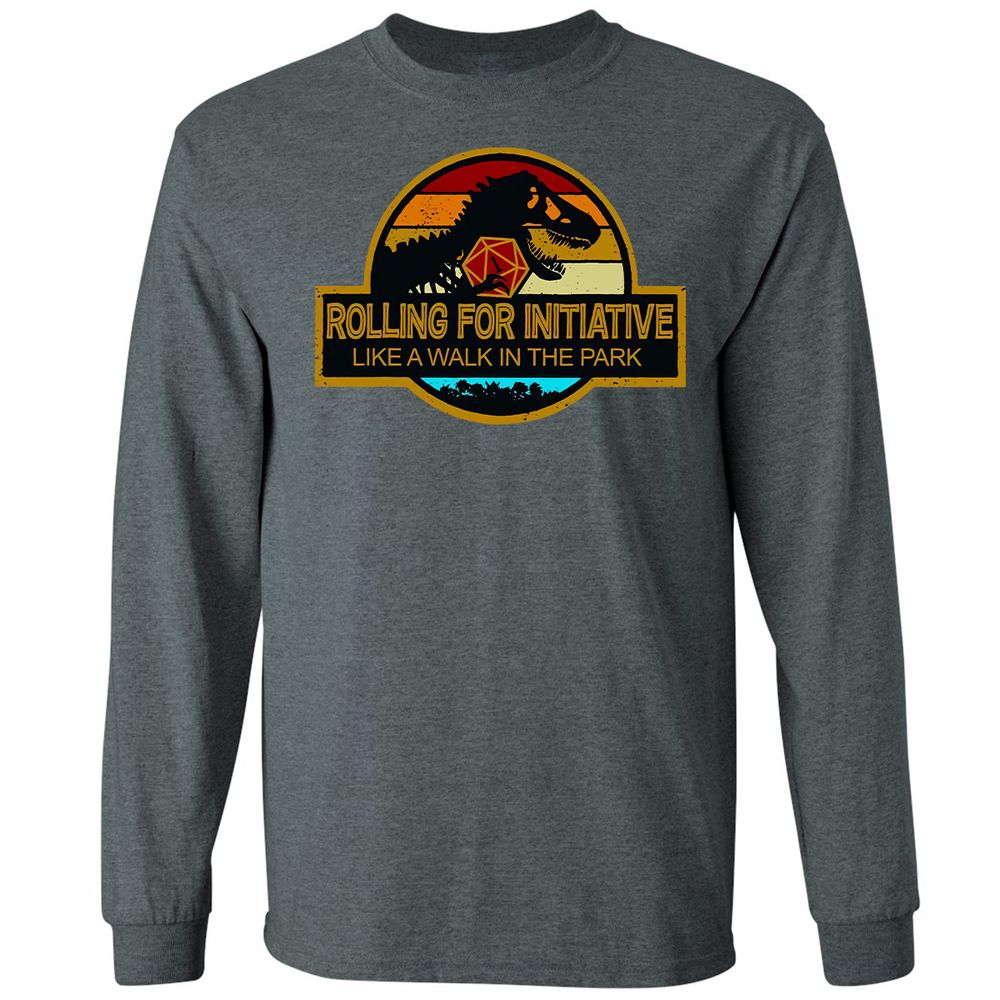 Long Sleeve T-Shirt - LXS78N33 - Dark Heather - 15