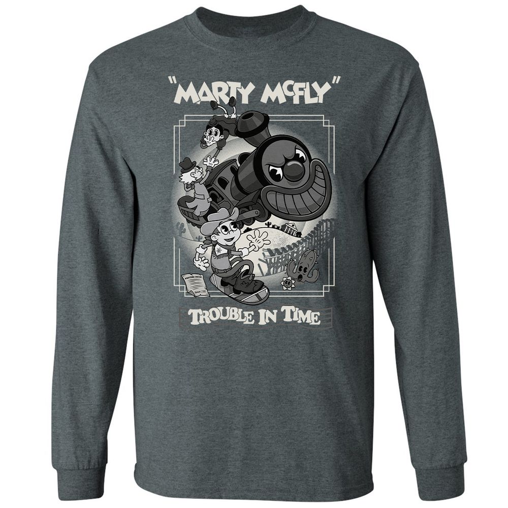 Long Sleeve T-Shirt - 4M5R75AM - Dark Heather - 15