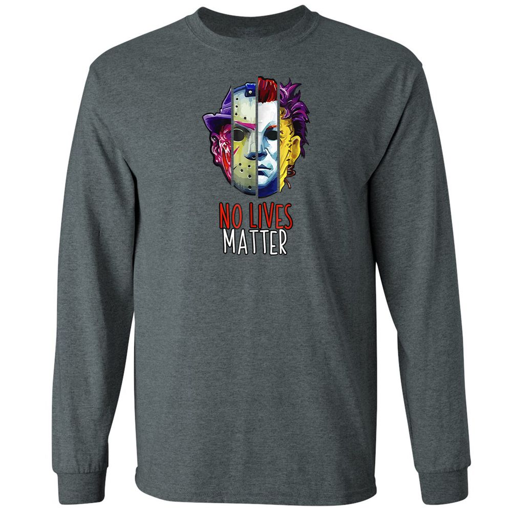 Long Sleeve T-Shirt - FGBVBXA4 - Dark Heather - 15