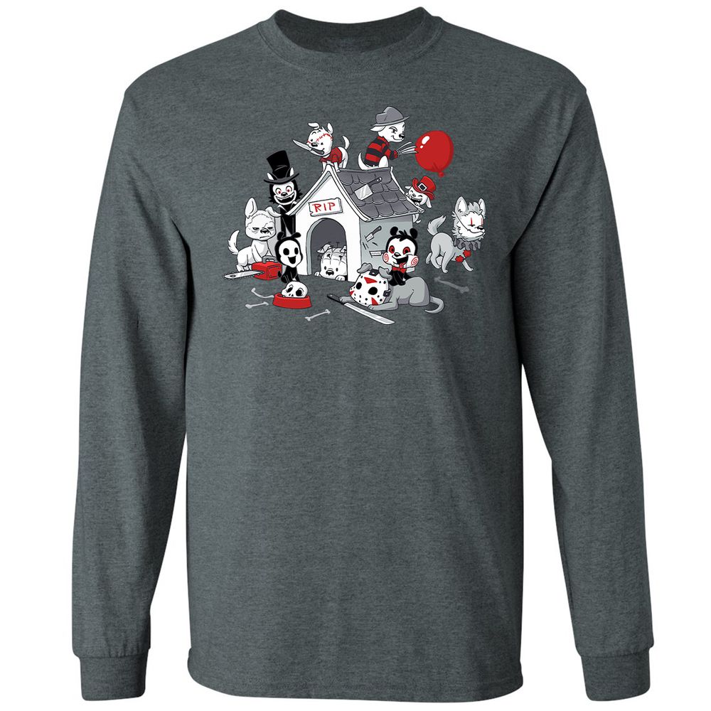 Long Sleeve T-Shirt - GVPAPUS7 - Dark Heather - 15