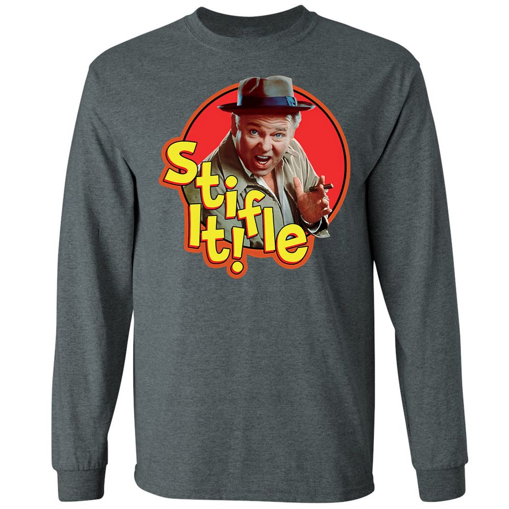 Long Sleeve T-Shirt - U5JJ7LQF - Dark Heather - 15