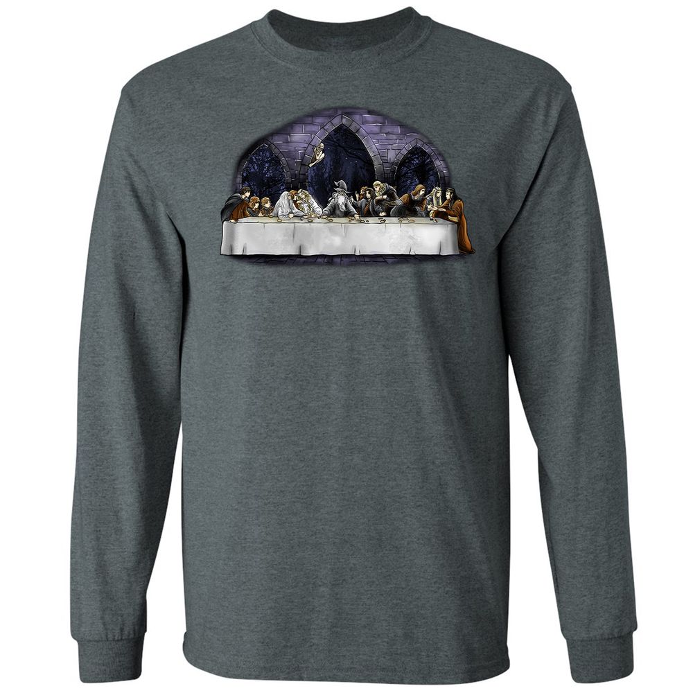 Long Sleeve T-Shirt - ZB3AHBG5 - Dark Heather - 15