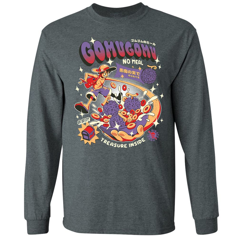 Long Sleeve T-Shirt - J4Z458XB - Dark Heather - 15