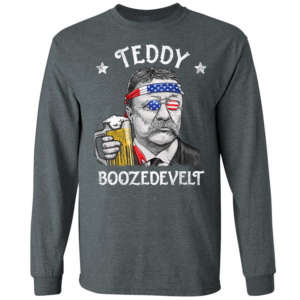 Long Sleeve T-Shirt - P3XVRNY8 - Dark Heather - 15