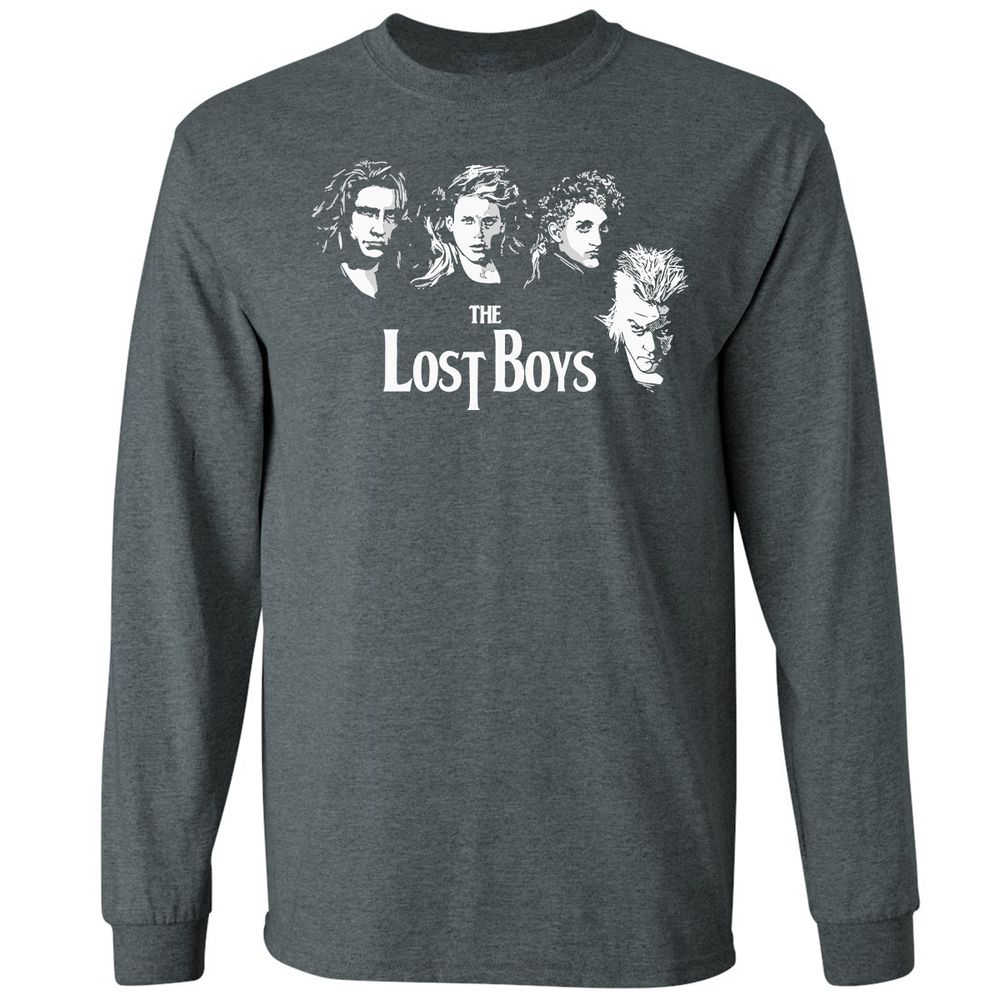 Long Sleeve T-Shirt - HHXC3T52 - Dark Heather - 15