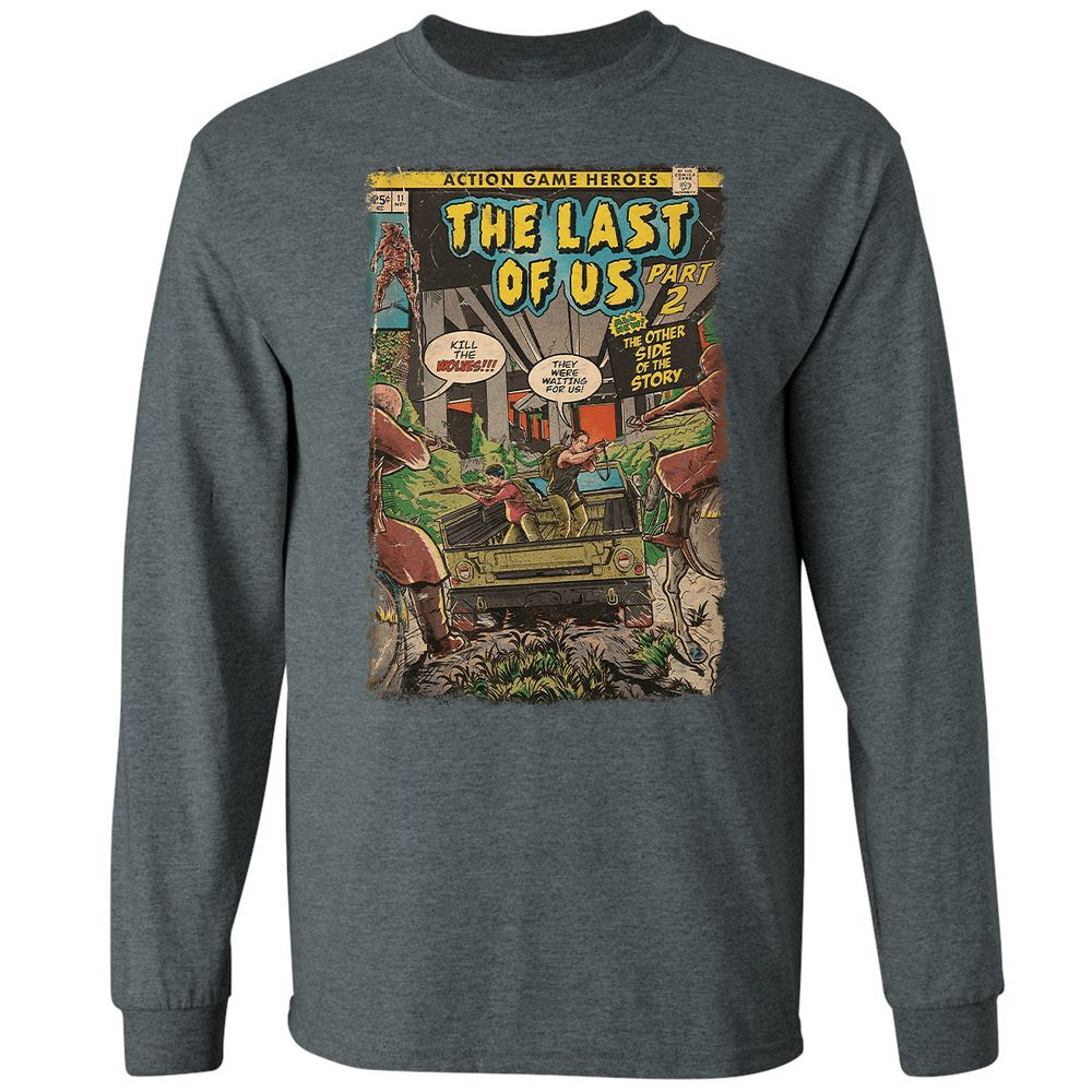 Long Sleeve T-Shirt - DQ8263X4 - Dark Heather - 15